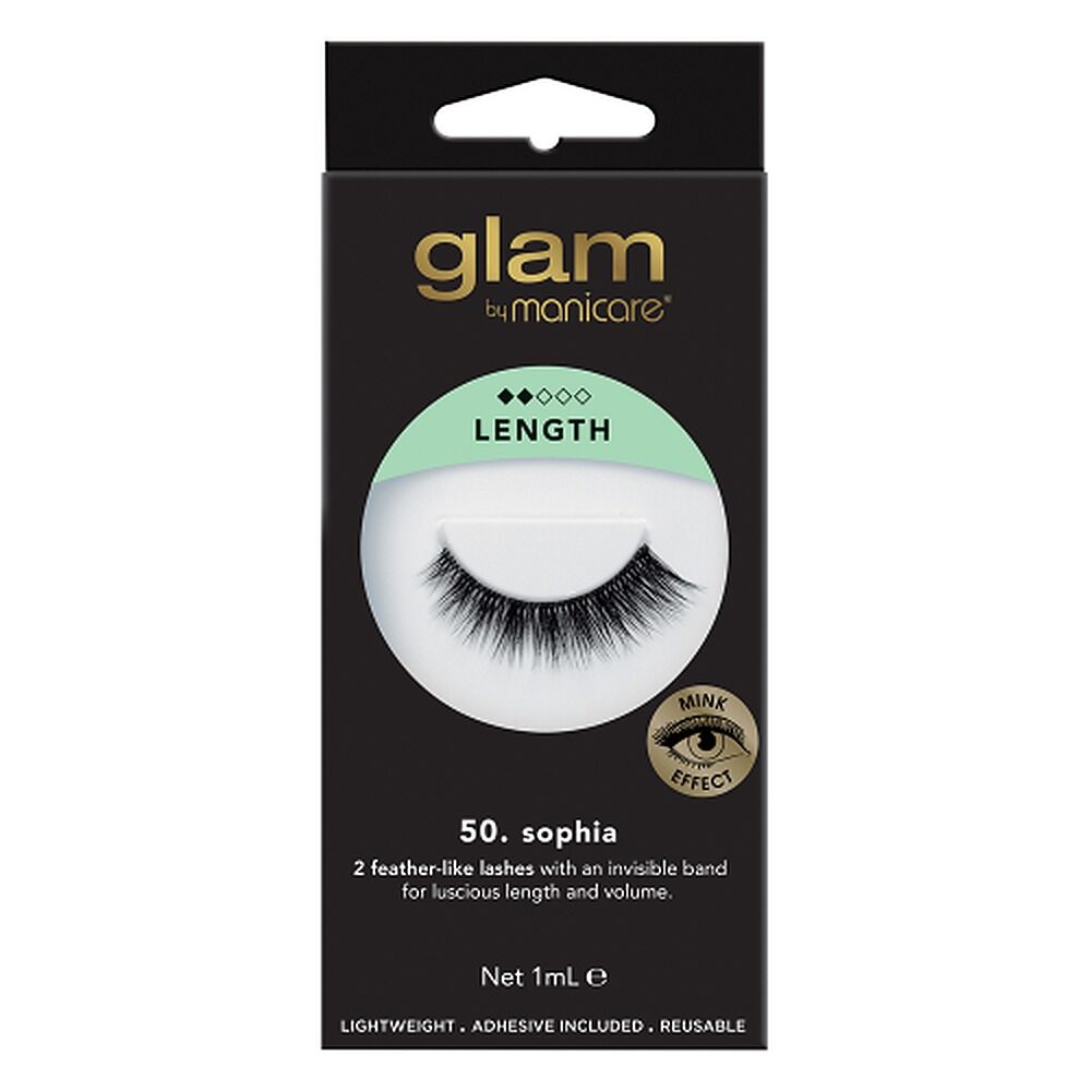Glam by Manicare Glam 50 Sophia Mink Effect Lashes