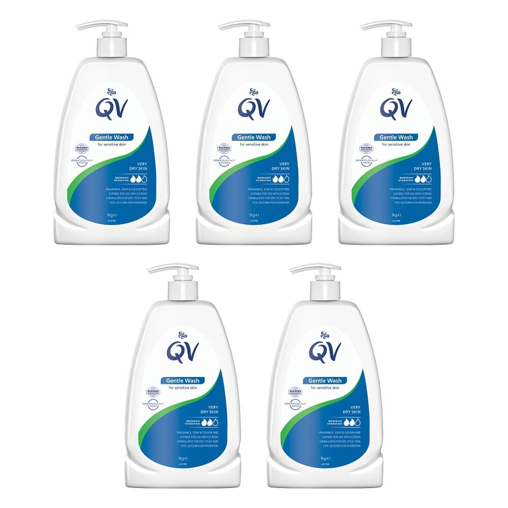 Ego Gentle Soap-Free Body Wash 1kg Pack of 5