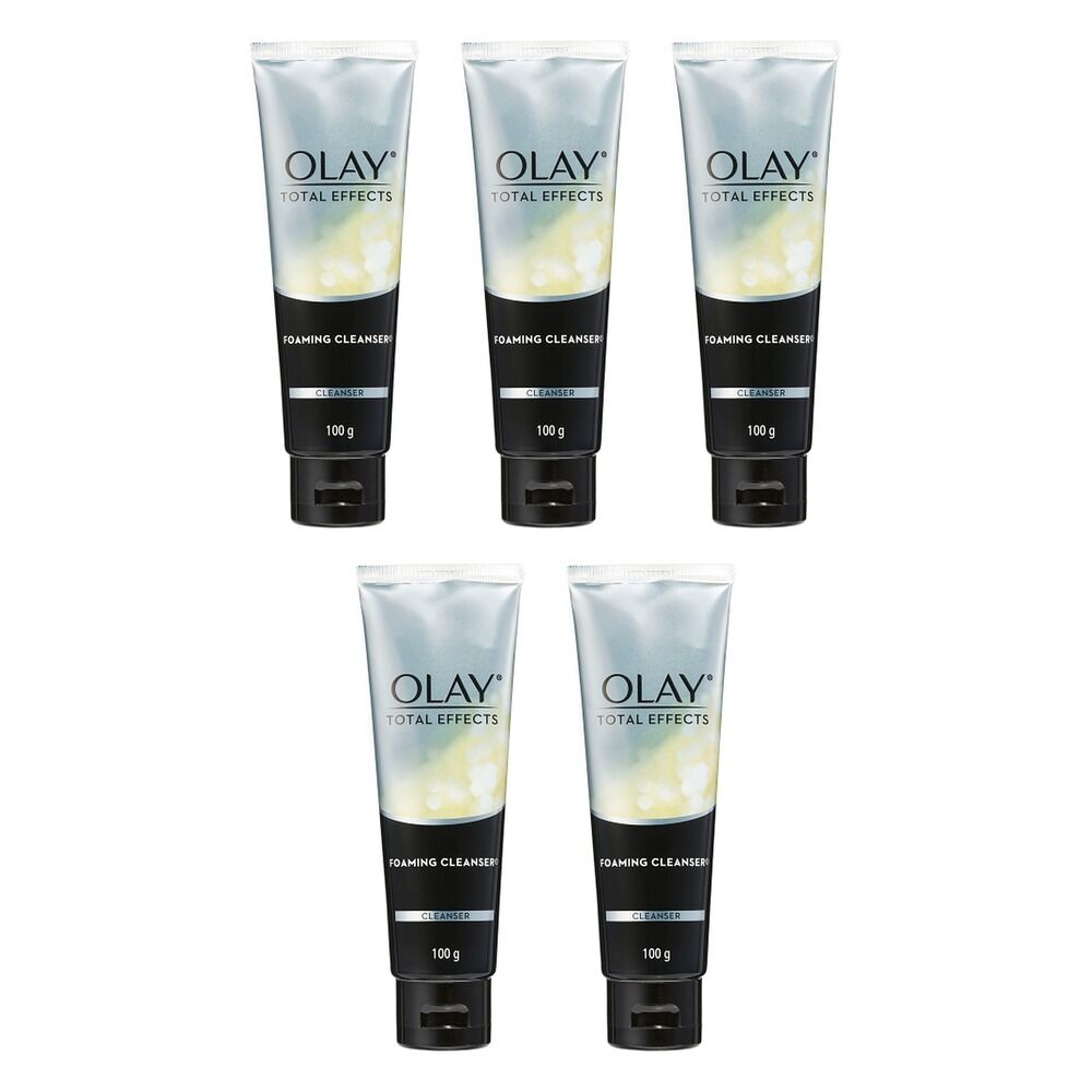 Olay Total Effects 7-in-1 Foaming Cleanser 100g Pack of 5
