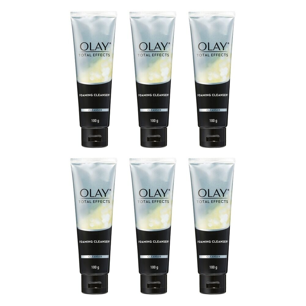 Olay Total Effects 7-in-1 Foaming Cleanser 100g Pack of 6