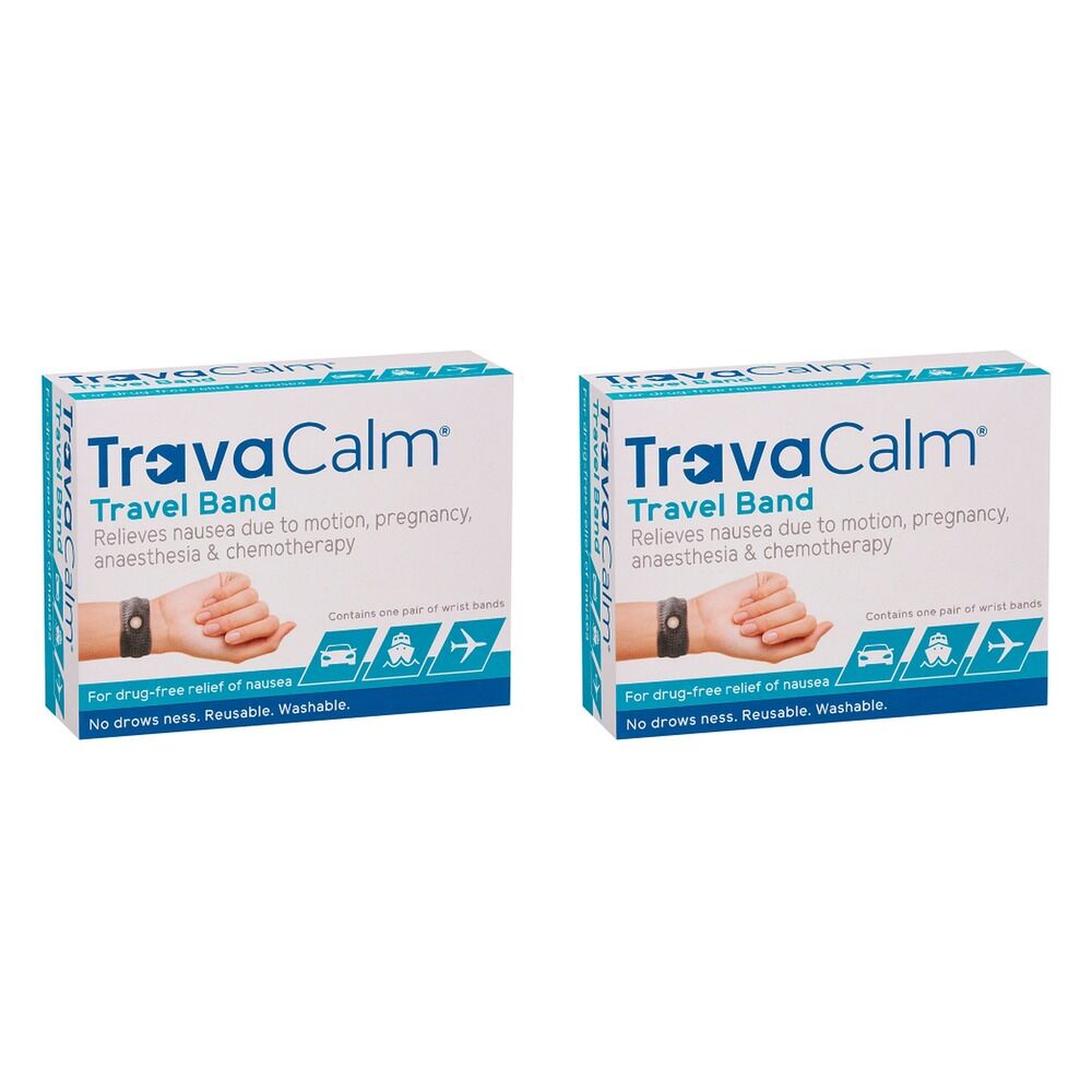 Travacalm Travel Band Pack of 2