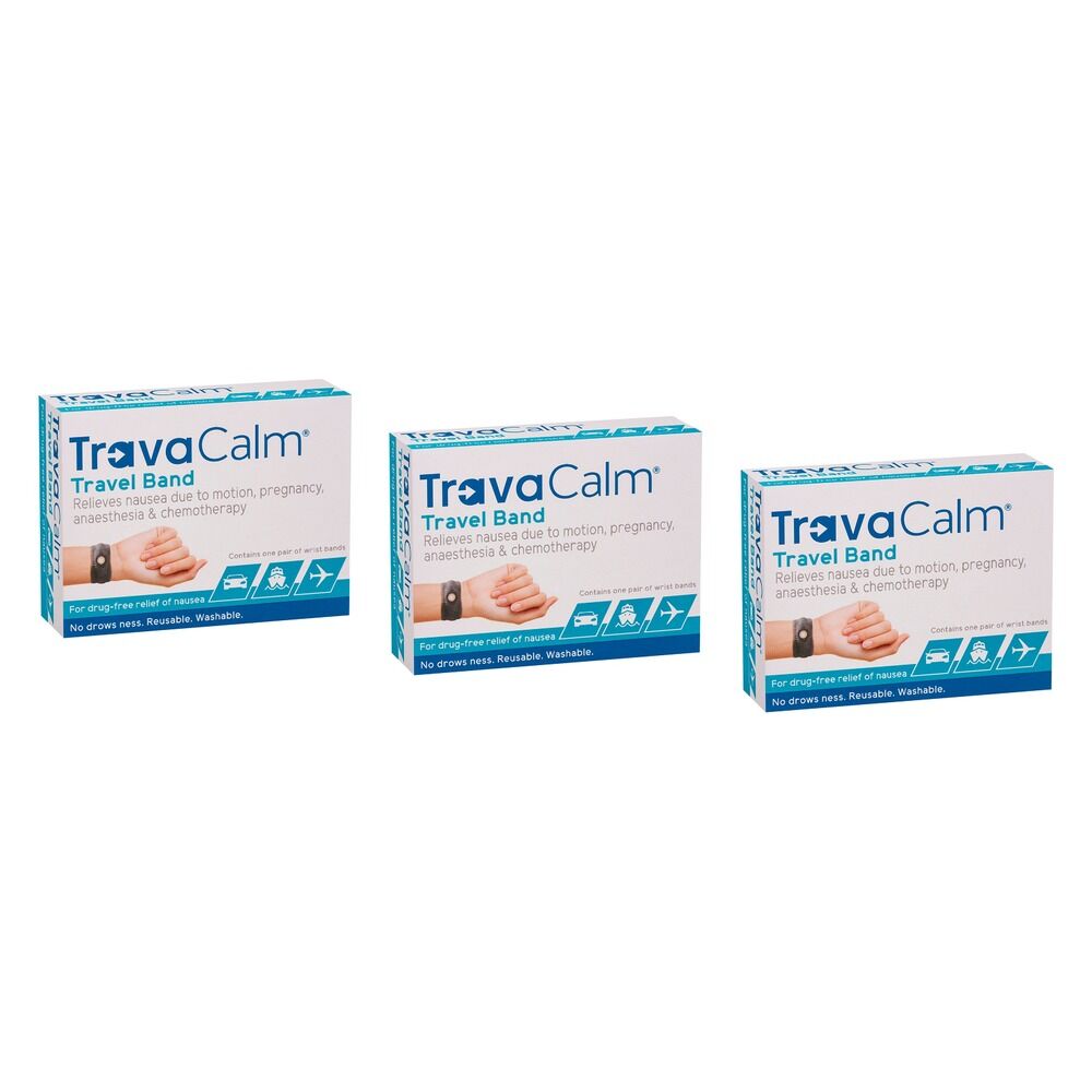 Travacalm Travel Band Pack of 3