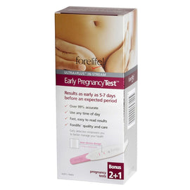 Forelife Ultra Early Pregnancy 2 Plus 1 Test 3 Pack