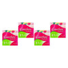 Carefree Breathable Liners with Aloe 48 Pack x 4 Bundle of 4