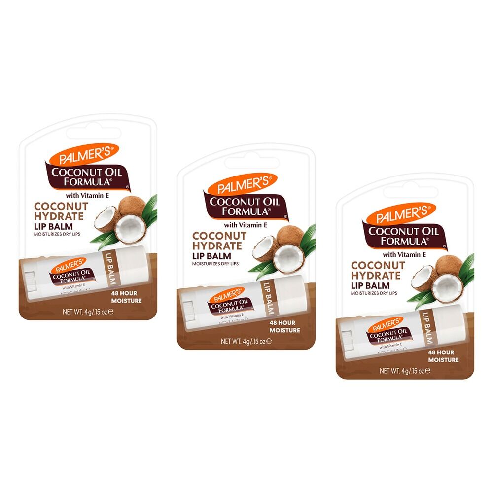 Palmer's Coconut Oil Formula Lip Balm 4g Pack of 3