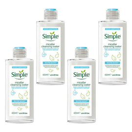 Simple Water Boost Micellar Cleansing Water 400mL Pack of 4