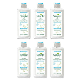 Simple Water Boost Micellar Cleansing Water 400mL Pack of 6