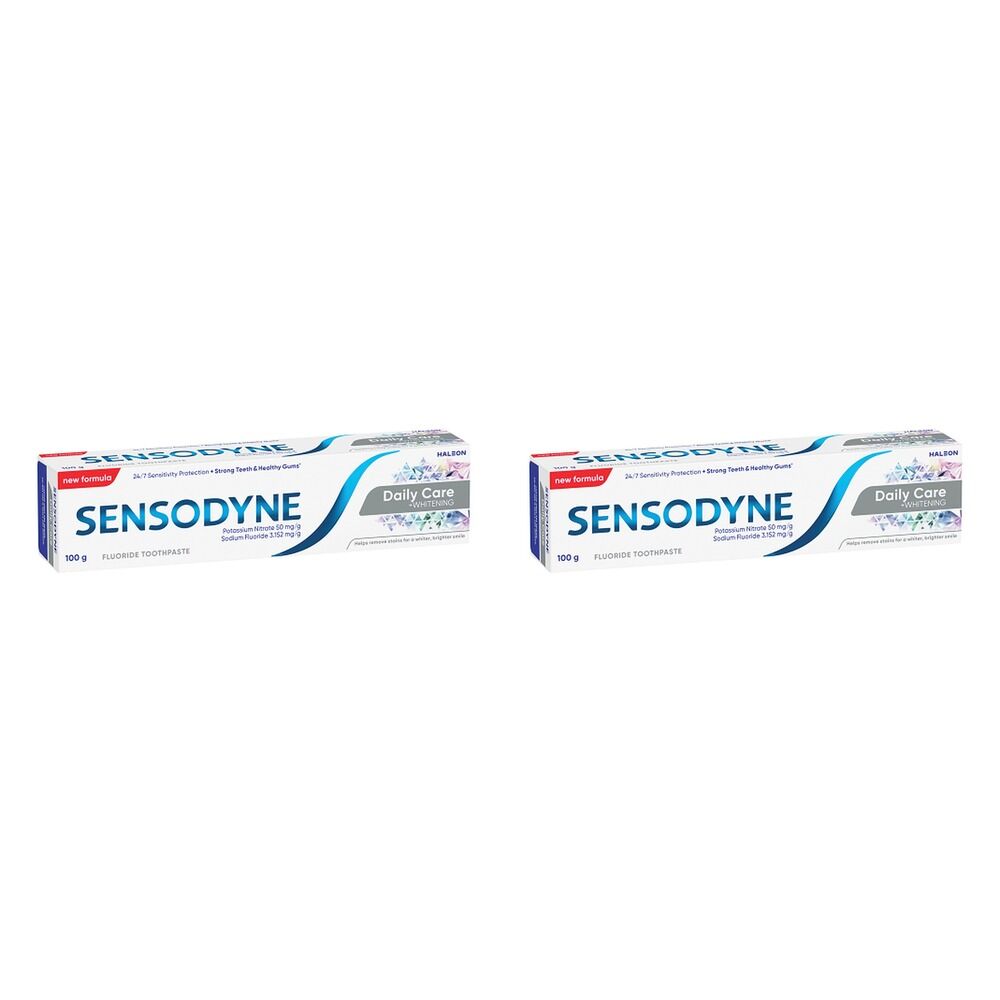 Sensodyne Daily Care Whitening Toothpaste 110g Pack of 2