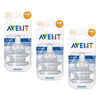 Philips Avent Teat Silicone Fast Flow Pack of 3