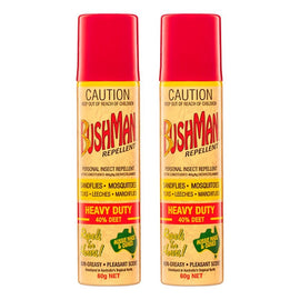 Bushman Aerosol Insect Repellent 60 g Pack of 2
