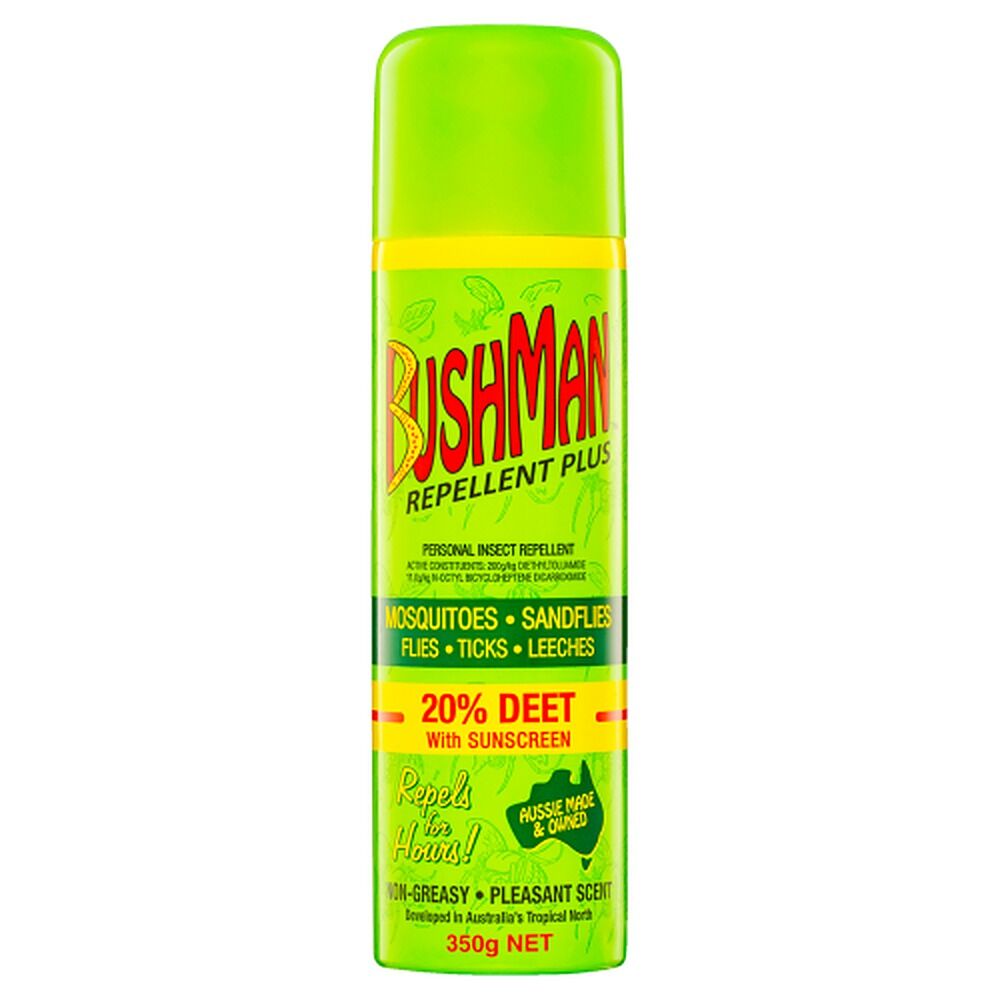 Bushman Repellent Plus 20% DEET with Sunscreen 350g