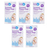 Baby U Scented Nappy Bags 200 Pack Bundle of 5