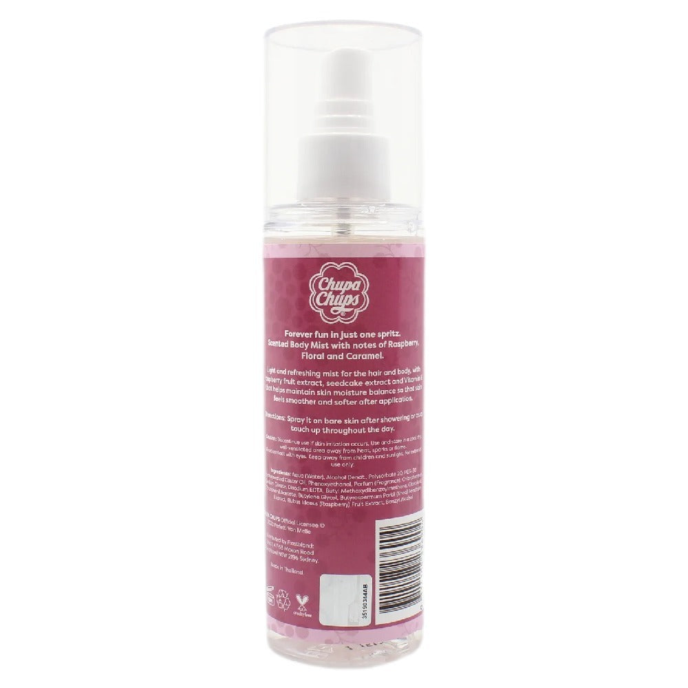 Chupa Chups Ripe Raspberry Scented Body Mist 200ml
