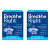 Breathe Right Nasal Strips Clear Large 30 Pack Bundle of 2