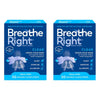 Breathe Right Nasal Strips Clear Regular 30 Pack Bundle of 2