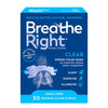 Breathe Right Nasal Strips Clear Regular 30 Pack