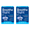 Breathe Right Nasal Strips Clear Large 10 Pack Bundle of 2