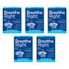 Breathe Right Nasal Strips Clear Large 10 Pack Bundle of 5