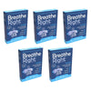 Breathe Right Nasal Strips Clear Regular 10 Pack Bundle of 5