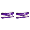 Quilton Classic White 3 Ply Toilet Tissue 10 Pack x 6 Bundle of 2