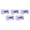 Quilton Classic White 3 Ply Facial Tissues 12 x 110 Tissues Bundle of 5