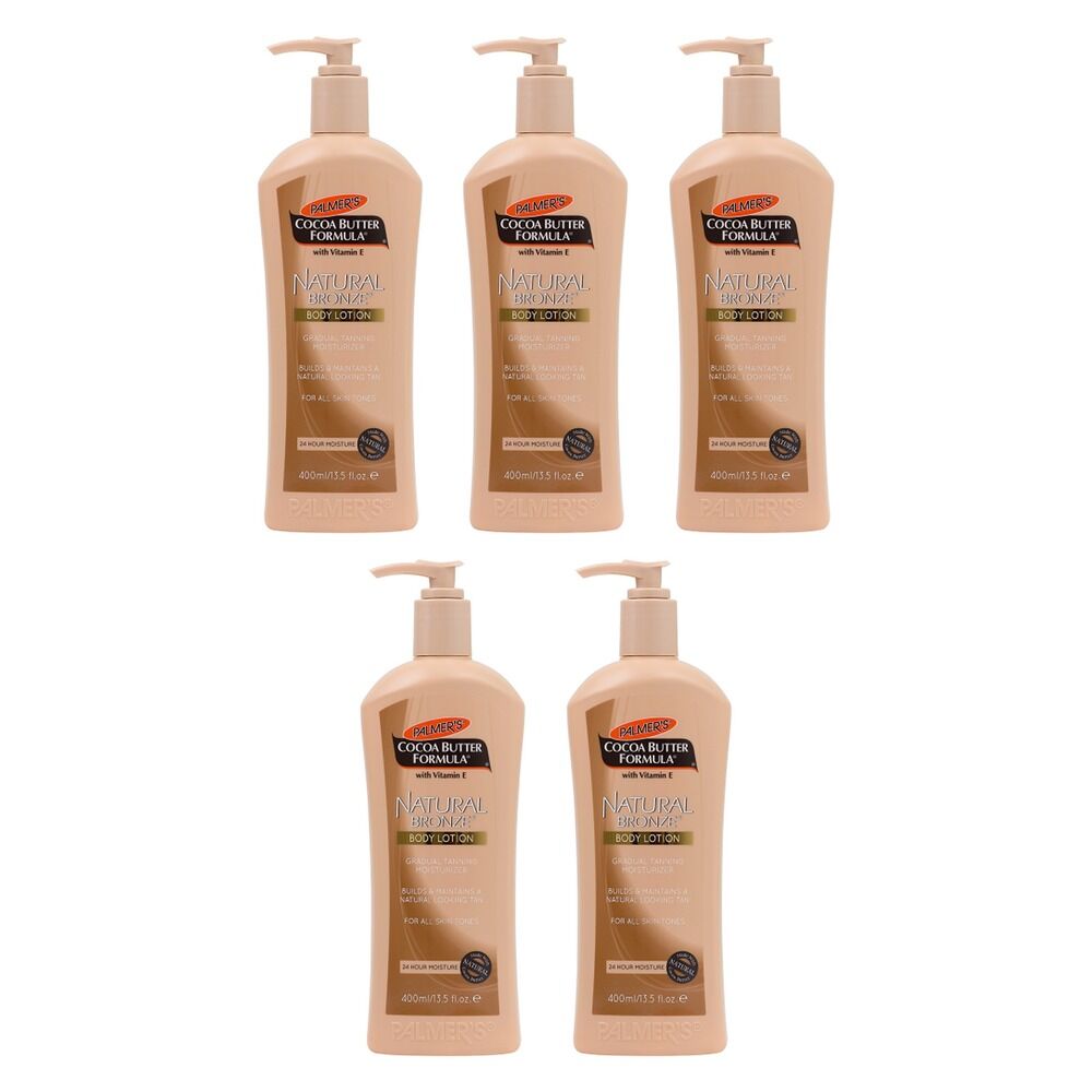Palmer's Cocoa Butter Formula Natural Bronze Body Lotion 400mL Pack of 5