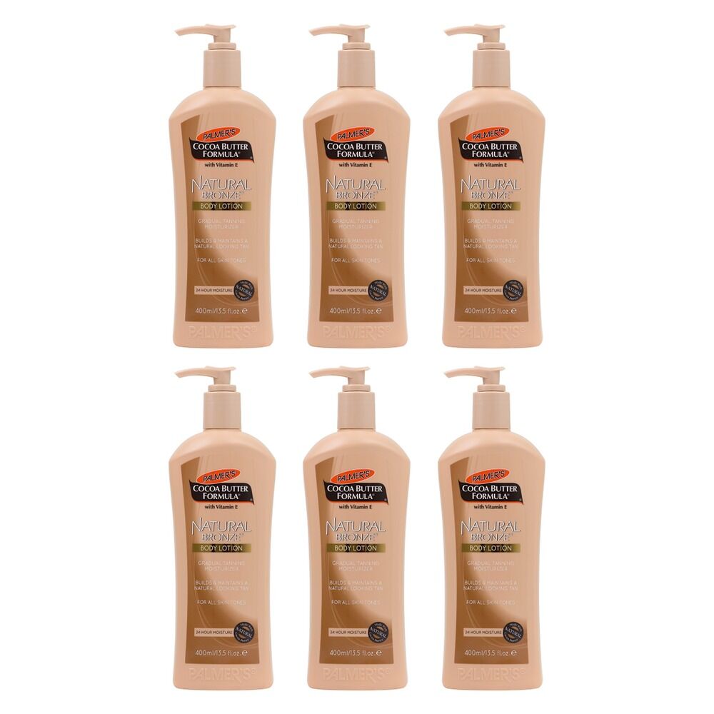 Palmer's Cocoa Butter Formula Natural Bronze Body Lotion 400mL Pack of 6