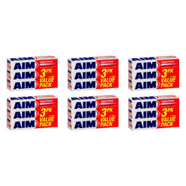 AIM Toothpaste Original Flavour 3 x 90g Pack of 6