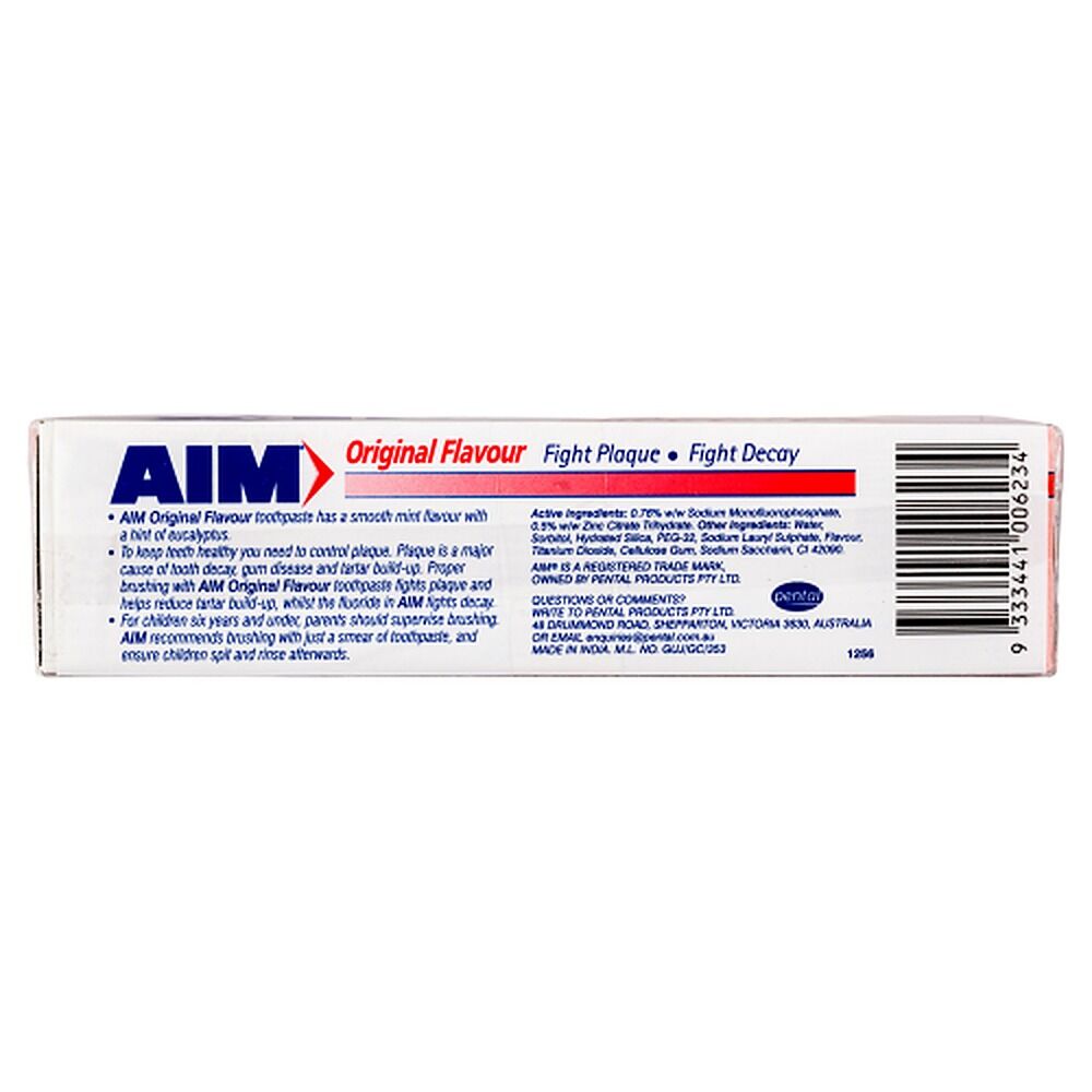 AIM Toothpaste Original Flavour 3 x 90g