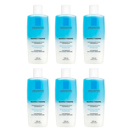 La Roche-Posay Respectissime Waterproof Eye Make-Up Remover 125mL Pack of 6