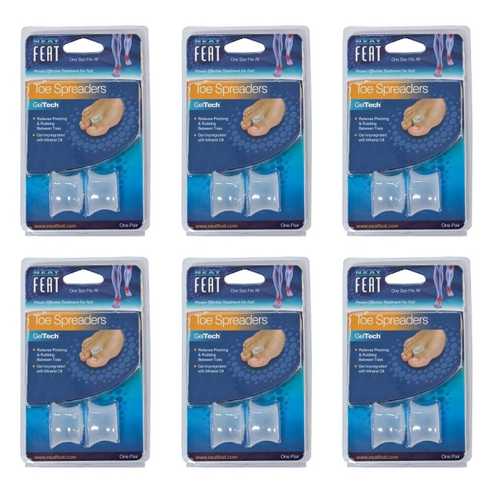 Neat Feat Gel Toe Spreader Pack of 6