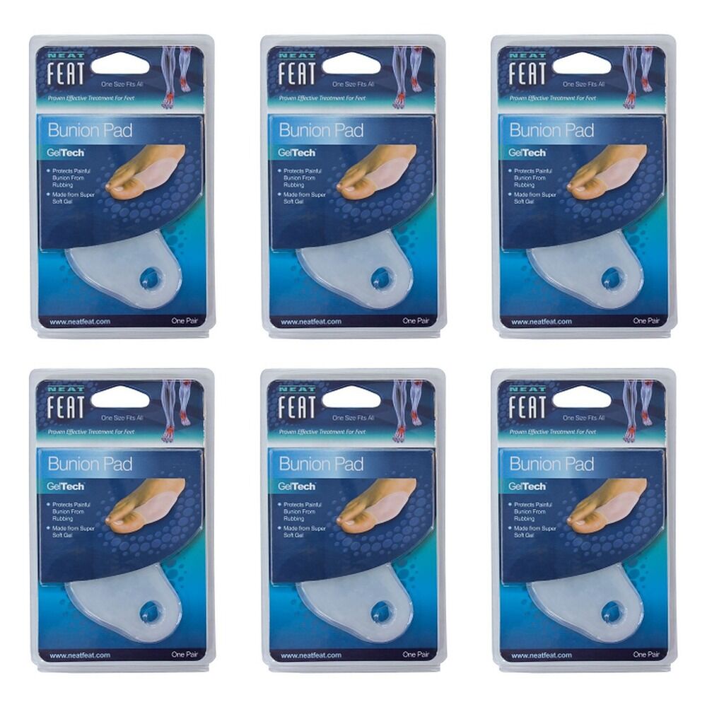 Neat Feat Gel Bunion Pad Pack of 6