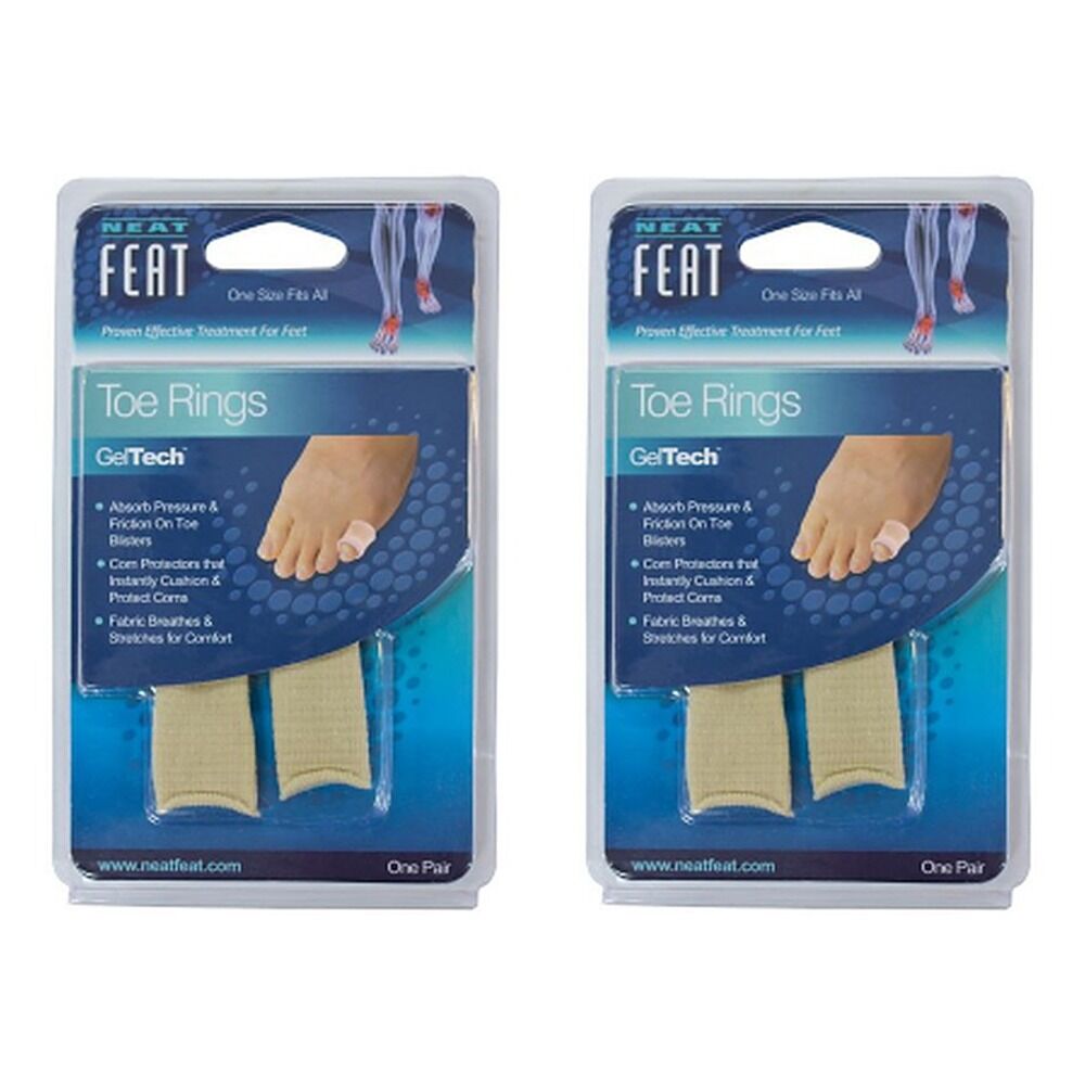 Neat Feat Gel Toe Ring Pack of 2