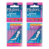 Piksters Interdental Brush Purple Size 1 10 Pack Bundle of 2