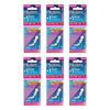 Piksters Interdental Brush Purple Size 1 10 Pack Bundle of 6