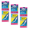 Piksters Interdental Brush Yellow Size 3 10 Pack Bundle of 3