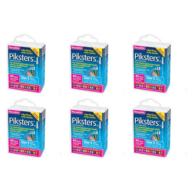 Piksters Interdental Brushes Blue Size 5 40 Pack Bundle of 6