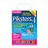 Piksters Interdental Brushes Blue Size 5 40 Pack