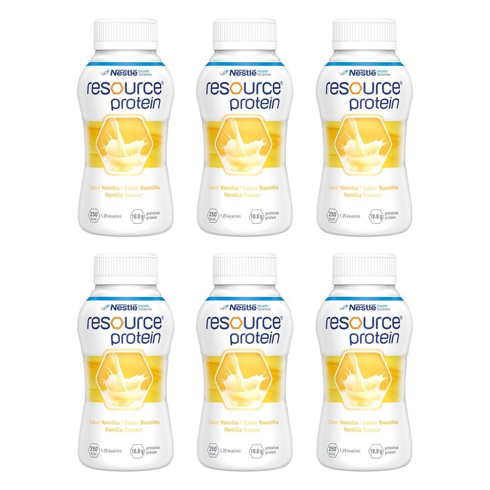 Resource Protein Vanilla 200mL x 4 Pack Bundle of 6