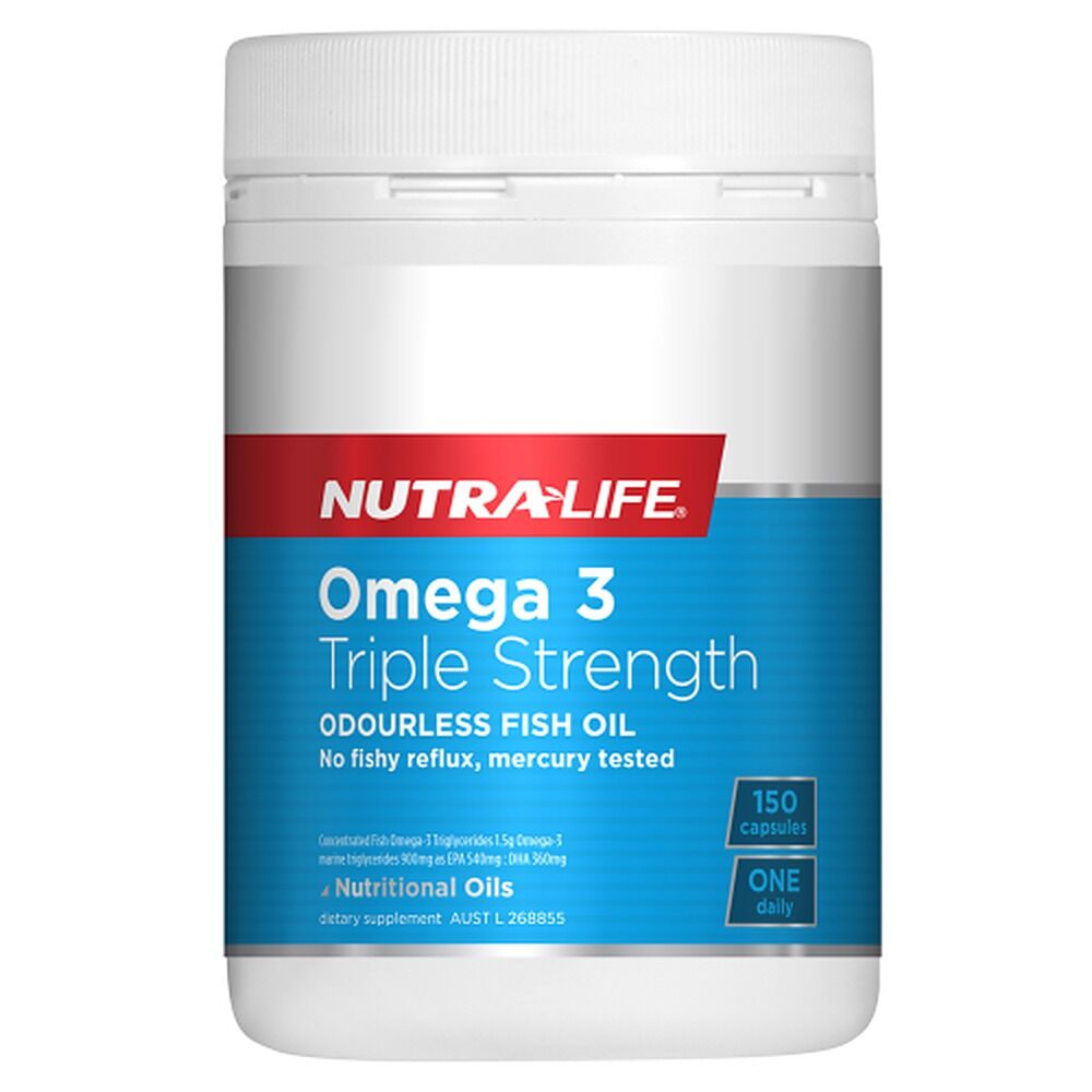 Nutra-Life Omega 3 Triple Strength 150 Capsules