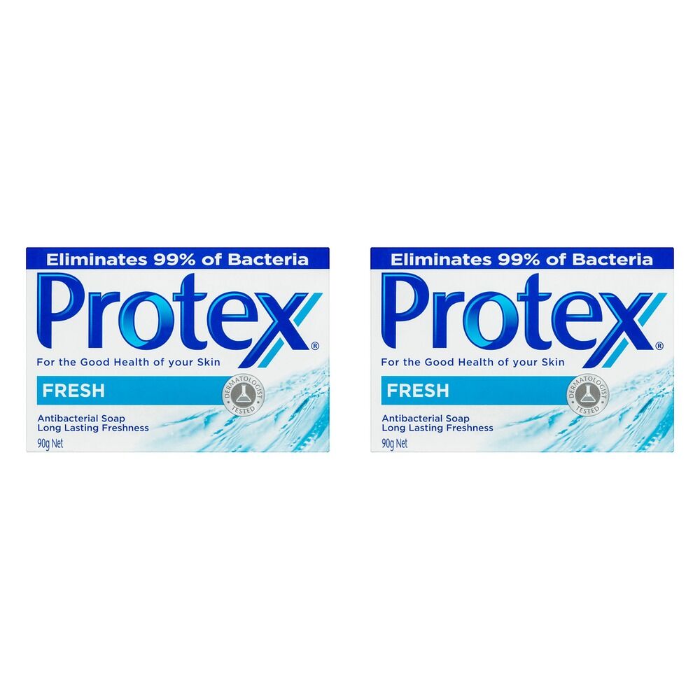 Protex Antibacterial Bar Soap Fresh 90g Pack of 2