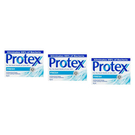 Protex Antibacterial Bar Soap Fresh 90g Pack of 3