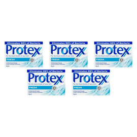 Protex Antibacterial Bar Soap Fresh 90g Pack of 5