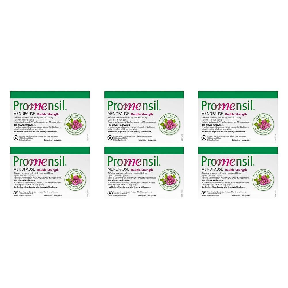Promensil Menopause Double Strength 30 Tablets Pack of 6