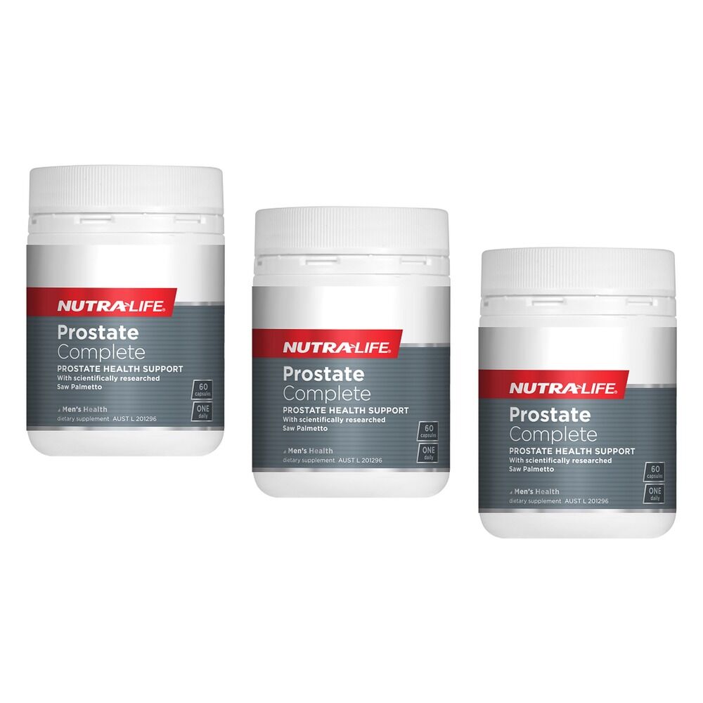 Nutra-Life Prostate Complete B 60 Capsules Pack of 3