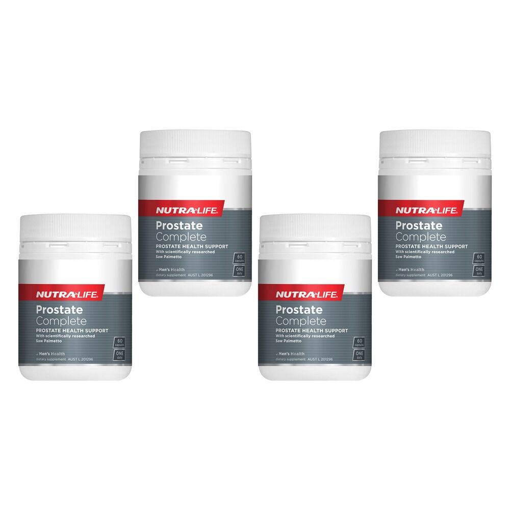 Nutra-Life Prostate Complete B 60 Capsules Pack of 4
