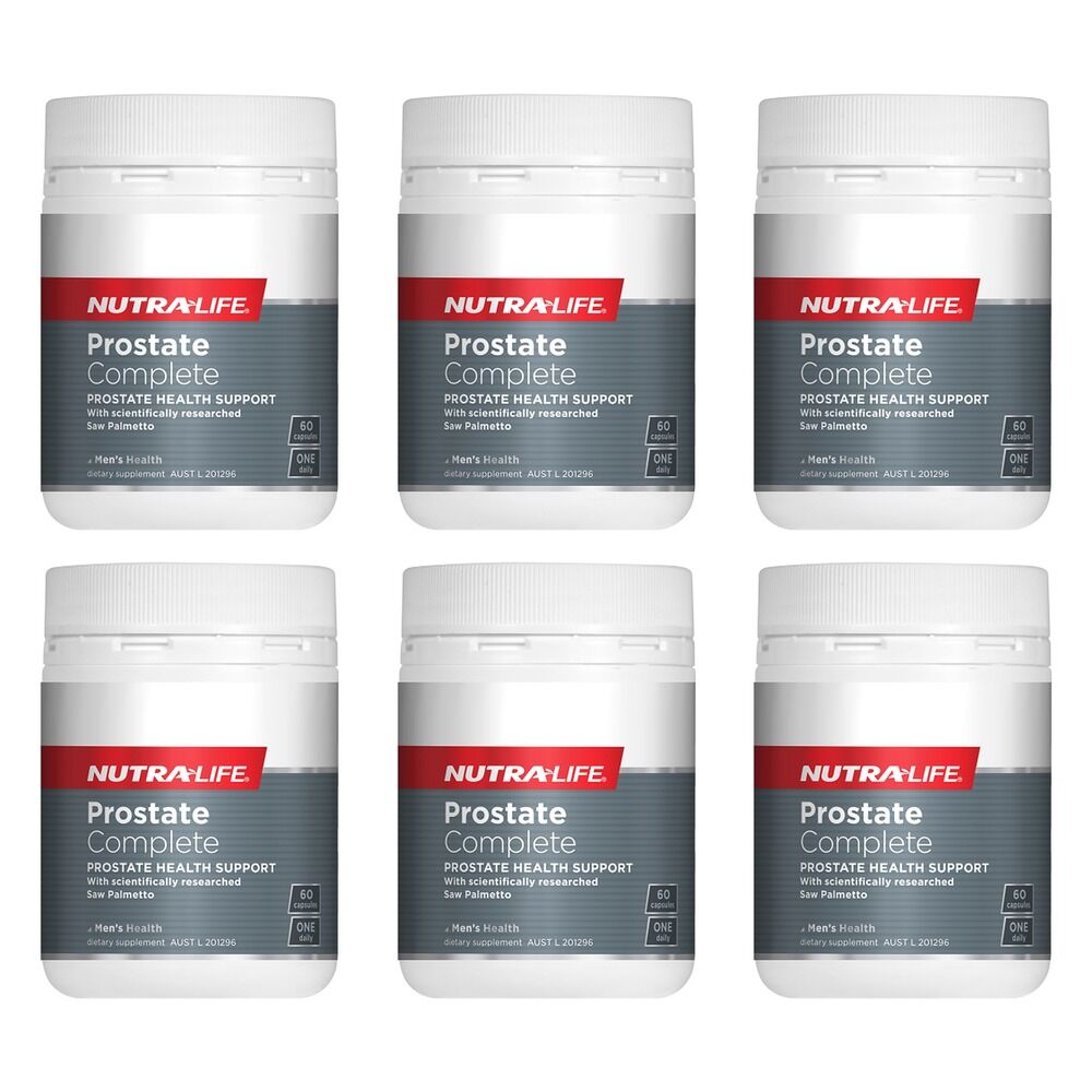 Nutra-Life Prostate Complete B 60 Capsules Pack of 6