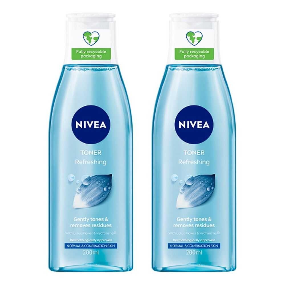 NIVEA Refreshing Toner 200mL Pack of 2
