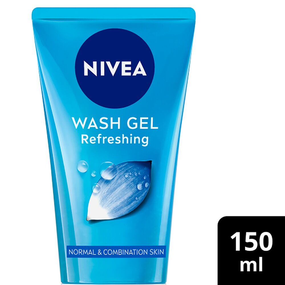 NIVEA Refreshing Face Wash Gel Cleanser 150mL