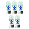 NIVEA Black & White Invisible Fresh 72H Anti-Perspirant 50mL Pack of 5